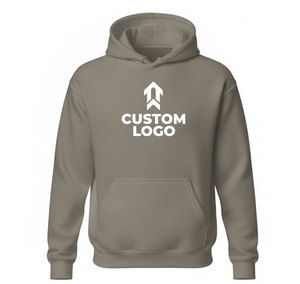 Sweat-shirt personnalisé pour homme, logo sur mesure, élégant, doux, en polaire, chaud, idéal pour un usage quotidien, pour la marque et la mode streetwear décontractée. - Product Image 4