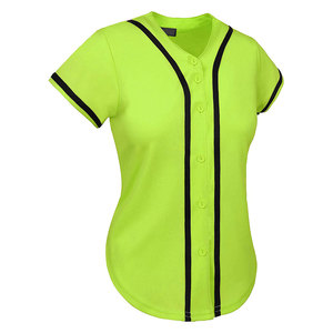 Nouvel ensemble de maillots de baseball à séchage rapide pour équipes, idéal pour les ligues amateur et les joueurs professionnels (pour femmes) - Product Image 5