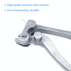 Instrumentos Quirúrgicos Veterinarios Ortopédicos, Doblador Manual de Placas Óseas de Acero para Reconstrucción - Product Image 2