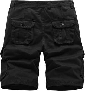 Pantalones Cortos Cargo para Hombre, Casuales, Ligeros, con Múltiples Bolsillos, para Verano, Trabajo al Aire Libre - Product Image 4