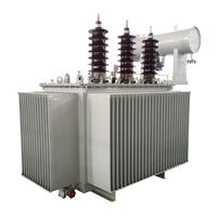 Transformateur de distribution immergé dans l'huile, triphasé, 10-2500 kVA, 6-35 kV, norme IEC, transformateur de puissance pour postes de transformation