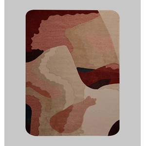 Tapis moderne abstrait tufté à la main, tapis design contemporain à motifs organiques pour salon, chambre, décoration de sol de luxe pour la maison - Product Image 3
