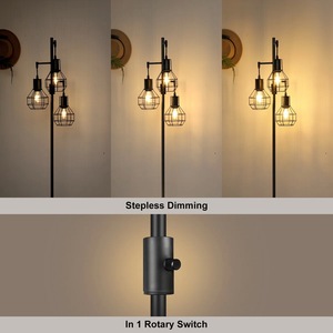 Lámpara de Pie LED de Ahorro de Energía con Marco Delgado para Oficina y Apartamento - Product Image 6