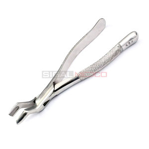 High Quality German Stainless Steel Manual Root Extracting Forceps #53R Upper Molars Right Side Precision Dental Extraction - Product Image 4
