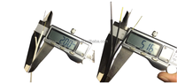 Câble à fibres optiques extérieur DMIS FTTH 75 ohms SDI vidéo 50m-1km TOCP 2 conducteurs G652D/G657A1/G657A2 modèle de communication