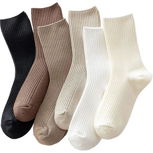 Chaussettes pour hommes de haute qualité, respirantes, à motif géométrique, pour l'automne, décontractées, sur mesure, vente en gros, fabrication sur commande - Product Image 1