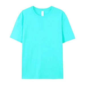 เสื้อยืดคอกลมแขนสั้นทรงโอเวอร์ไซส์สำหรับผู้ชาย ยี่ห้อ INDEX สีพื้น ผ้าฝ้ายถักเนื้อเจอร์ซีย์ ระบายอากาศได้ดี สวมใส่สบาย - Product Image 2