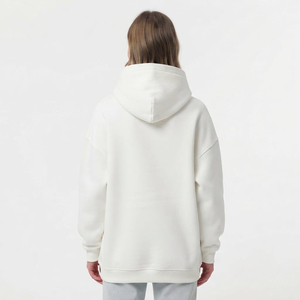 Sudadera con Capucha Extra Grande para Mujer, de Algodón Grueso, con Logotipo Personalizado en la Parte Delantera, Estilo Casual y Urbano - Product Image 3