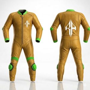 ชุดมอเตอร์ไซค์หนังแท้สำหรับแข่งรถ ฤดูหนาว แบบสั่งทำพิเศษ คุณภาพพรีเมียม ดีไซน์ทันสมัย ชุดหนังมอเตอร์ไซค์สำหรับผู้ชาย รุ่นล่าสุด - Product Image 2