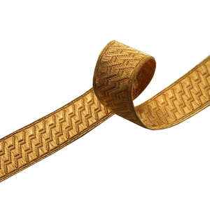 Gallon Lace Braid Gold Braid Infantry Lace Ceremonial Uniform Golden Braid Lace and Trimming Cords - Product Image 4