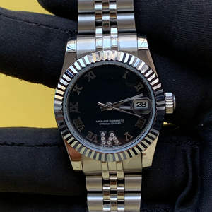 BOJ Plain R.O.L.E.X.66 36mm Roman Dial Stainless Steel <b>Mechanical</b> Automatic Analog Wrist <b>Watch</b> For Women At Low Price Hot Sale - Product Image 1