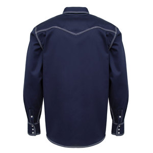 Customized Logo New Style Men <b>Welding</b> FR <b>Shirts</b> OEM Service High Quality Fireproof & Waterproof 250-400C Heat Resistance - Product Image 3