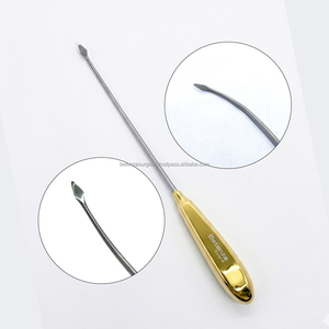 Dissectores Endoscópicos de Nervios Frontales Daniel, Punta Curva, para Levantamiento de Cejas, Acero Inoxidable, Uso Hospitalario - Product Image 1