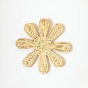 Decoración de pared de mimbre personalizada para el hogar, cesta colgante de estilo nórdico bohemio, de lujo, hecha en Vietnam - Product Image 1