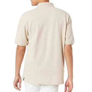 เสื้อโปโลคุณภาพสูง 100% ผ้าฝ้าย สำหรับผู้ชาย แขนสั้น ออกแบบตามสั่ง สำหรับขายออนไลน์ ผลิตในปากีสถาน ราคาถูก ปี 2026 - Product Image 5