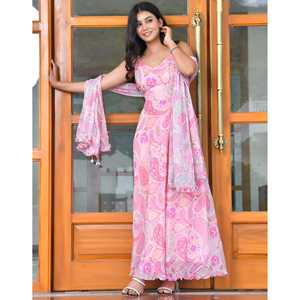 Conjunto de Traje Niana con Detalles en Rosa para Fiestas - Product Image 3