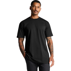Camiseta de Manga Corta con Cuello Redondo para Hombre, Corte Regular Relajado, Tejido de Punto, Top Básico, Fabricante de Ropa al por Mayor OEM Personalizada - Product Image 5