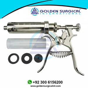 Jeringa de Inyección Continua de Vacunas Veterinarias de Metal de 10/20/30/50 ml, Pistola de Vacunación Automática para Aves de Corral, Cerdos, Vacas y Ovejas - Product Image 4