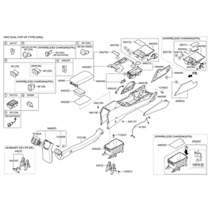 Cadenza Nouvelles pièces et accessoires pour voitures et camions 96120F6100 - Product Image 2