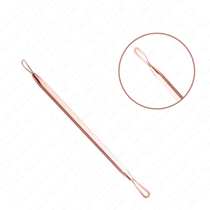 Ensemble d'outils professionnels en acier inoxydable pour éliminer les points noirs et les boutons, 5 pièces, extracteur de comédons pour les soins de beauté du visage - Product Image 4