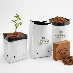 Reusable Eco-Friendly Durable Plastic Grow <b>Bags</b> for Hydroponic Gardening & Farming Breathable & Biodegradable - Product Image 6