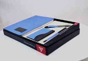 Set de Regalo Corporativo Premium y Set de Regalo Ejecutivo con Bolígrafo Metálico, Cuaderno de Cuero PU, Tarjetero y Llavero - Product Image 2