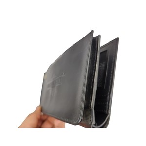 Cartera de Mano de Alta Gama para Mujer, Cartera Larga de Cuero Genuino, Protección RFID, Cierre de Broche, Uso Diario, Forro de Seda, Diseño Moderno - Product Image 3