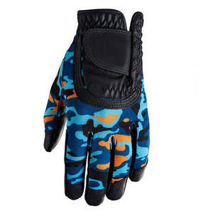 Gants de golf tendance en cuir synthétique pour hommes, fabriqués en OEM, toutes tailles, gants de golf à doigts entiers. - Product Image 4