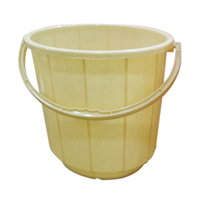 Cubo de plástico de 25L de forma redonda de clase superior con tapa Diferentes colores disponibles - Product Image 1