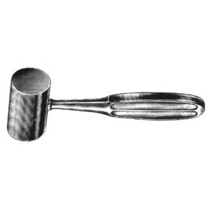 Best Quality WARSAW MEDICAL Kirk Bone Surgery Mallet Hammer Stainless Steel Orthopedic Instruments | sutur kitmedic instrument - Product Image 3