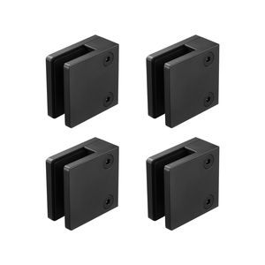 40 pièces de pinces de fixation en verre trempé de 0,31 po et 0,47 po, en acier inoxydable 304, supports de garde-corps en verre carré, pinces à verre - Product Image 1