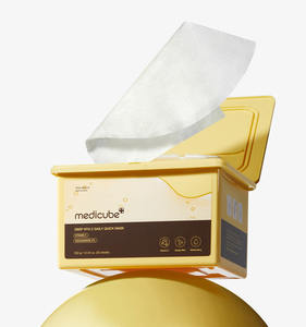 medicube DEEP VITA C DAILY QUICK MASK Masque éclaircissant pour la peau, hydratant, absorption rapide, améliore le teint terne, soin quotidien de la peau - Product Image 6