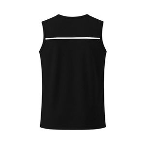 <b>Men's</b> Casual <b>Black</b> <b>Tank</b> <b>Top</b> Crew Neck Sleeveless 100% Cotton Quick Dry Athletic Sportswear for Gym Training Running Workout - Product Image 6