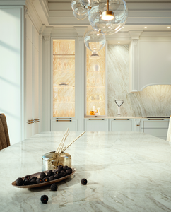 Dalles de carrelage mural et de sol grand format en pierre frittée Laminam, imperméables, de qualité supérieure, durables, polies, résistantes aux UV, plus de 5 ans - Product Image 3