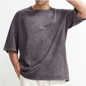 Unisex Cotton T Shirt Oversized Street Style Printed Casual Tee Summer Fashion Breathable Soft Fabric Trendy Daily Wear Loose - Product Image 4
