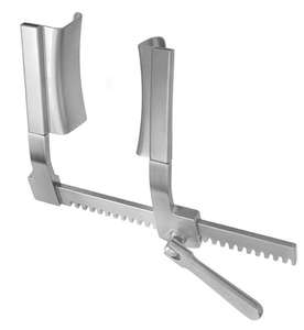 Retractor de Costillas Finochietto al Mejor Precio, Retractor Torácico Quirúrgico para Cirugía de Tórax y Costillas, Aprobado por CE por Surgiright Instrument - Product Image 5