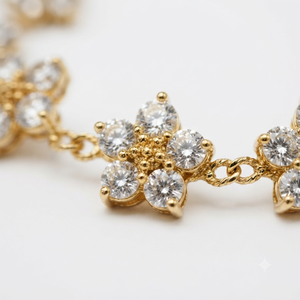 Pulsera Clásica de Diamantes Cultivados en Laboratorio con Corte Brillante, Chapada en Oro Amarillo de 18K para Mujer, Certificada por IGI, Precio al por Mayor Directo - Product Image 3