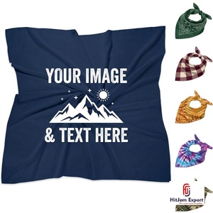 Fabricante de Pañuelos Cuadrados con Impresión Personalizada, Pañuelo de Cabeza con Sensación de Seda, Chal de Moda, Marca Privada OEM ODM, Fábrica Textil en India - Product Image 2