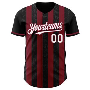 Custom 100% Polyester Baseball Jersey Short Sleeve Full Button Lightweight Breathable Team Uniform for All Seasons - Product Image 6
