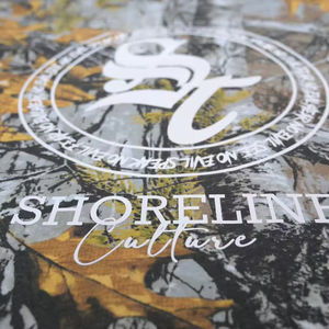 Camiseta de Camuflaje de Alta Calidad con Logotipo Personalizado para Hombre, 220 g/m², 100% Algodón Ecológico, Cuello Redondo, Estampado Gráfico de Camuflaje Real - Product Image 4