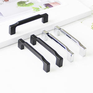 Tiradores de Alta Calidad para Muebles de Cocina, Armarios, Baños y Cajones, en Aleación de Zinc Negro Mate Moderno - Product Image 4