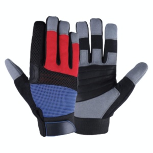 High Quality Reinforced Synthetic Leather Amara Gloves Mechanical Work Gloves for Industrial Safety Hand Protection for - Product Image 1