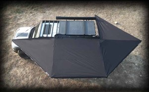 Toldo TRAP OVERLAND 270, toldo para coche resistente al viento, toldo independiente de montaje rápido, toldo resistente para 4x4, toldo para overlanding. - Product Image 3