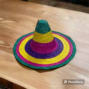Sombrero Mexicano Unisex de Paja Natural para Adultos, con Logotipo Personalizado, Venta al Por Mayor, para Playa, Fiesta, Verano, Viajes - Product Image 2