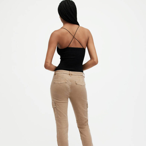 Jeans de Mujer de Talle Grande, Cintura Alta, Pierna Ancha, 100% Algodón Lavado, con Logotipo Personalizado de Lujo, Moda Premium 2026 - Product Image 2