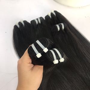 Extensiones de cabello humano de trama de alta calidad Cabello vietnamita crudo Todos los colores 8-32 pulgadas Hueso recto Longitud 100% Virgen - Product Image 3