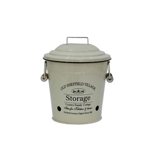 Customized Durable Metal Canister for Household Storage and Decorative Countertop Display - Product Image 1