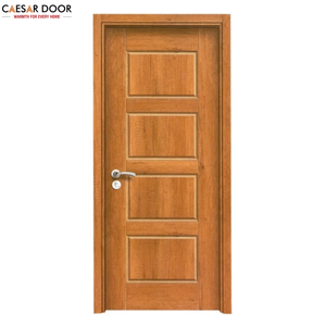 Puertas Interiores de Madera Compuesta Impermeables de Último Diseño, Precolgadas para Baño y Sala de Estar, Puertas Modernas de WPC para Entrada - Product Image 1