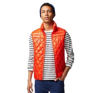 Men's Casual <b>Light</b> <b>Puffer</b> <b>Jacket</b> with Stand Collar Regular Sleeves OEM Service for Winter - Product Image 5