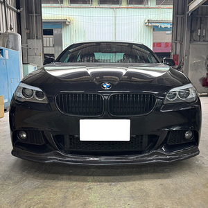 Nuevo Alerón Delantero de Fibra de Carbono Estilo AK para BMW Serie 5 F10 2011-2016, Solo para Paquete M-Sport, Instalación con Tornillos, Modificación/Actualización - Product Image 4